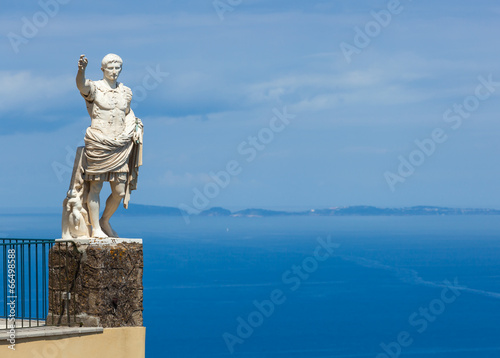 Statue of Augustus, Anacapri, Capri.