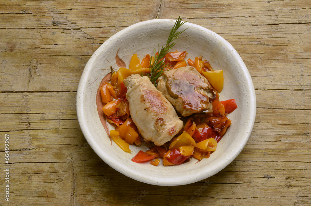 Involtini di pollo Chicken rolls Rollos de pollo Involtini di pollo Chicken rolls Rollos de pollo