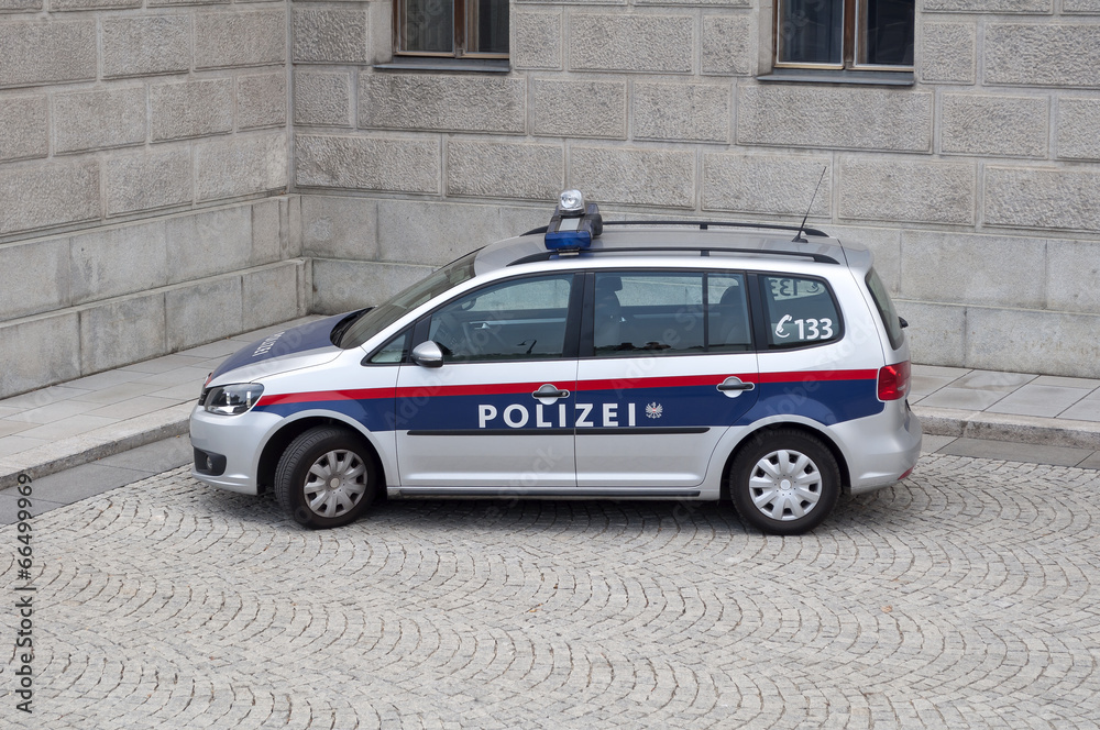 Police car.