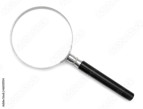 Magnifier. On a white background.
