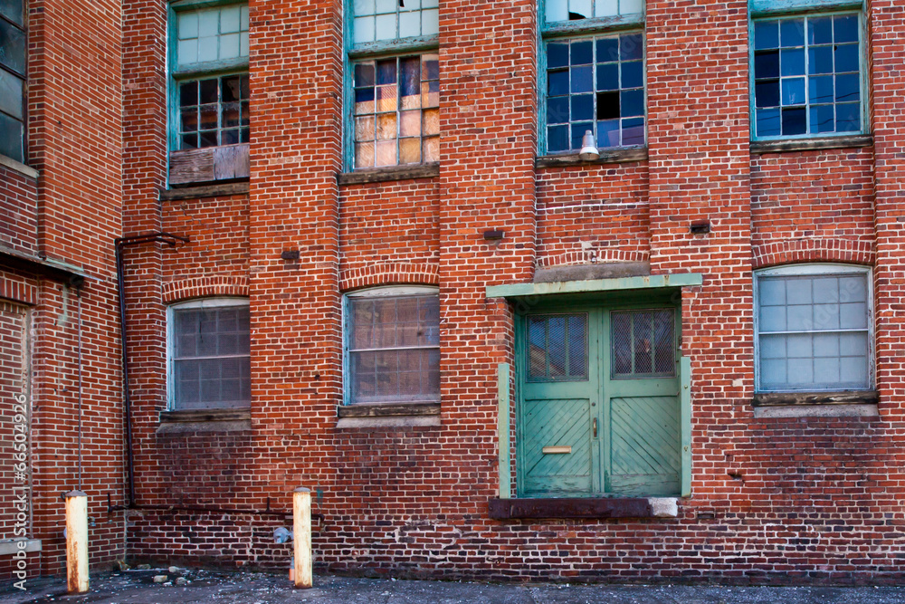 abandoned WWII red brick factory in Martinsburg, WV abandoned WWII red brick factory in Martinsburg, WV