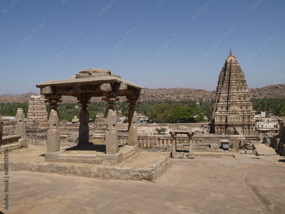 Fototapeta premium Hampi (India), patrimonio de la Humanidad