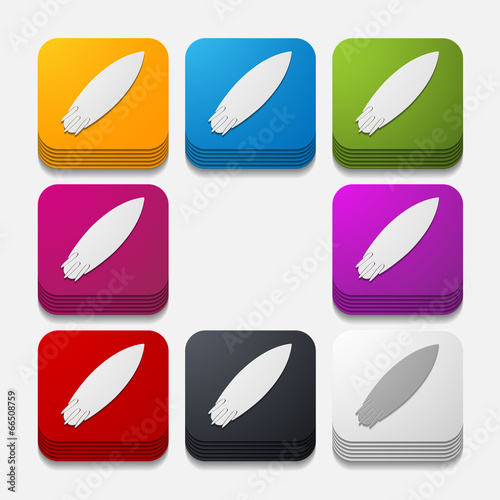 square button: surfing