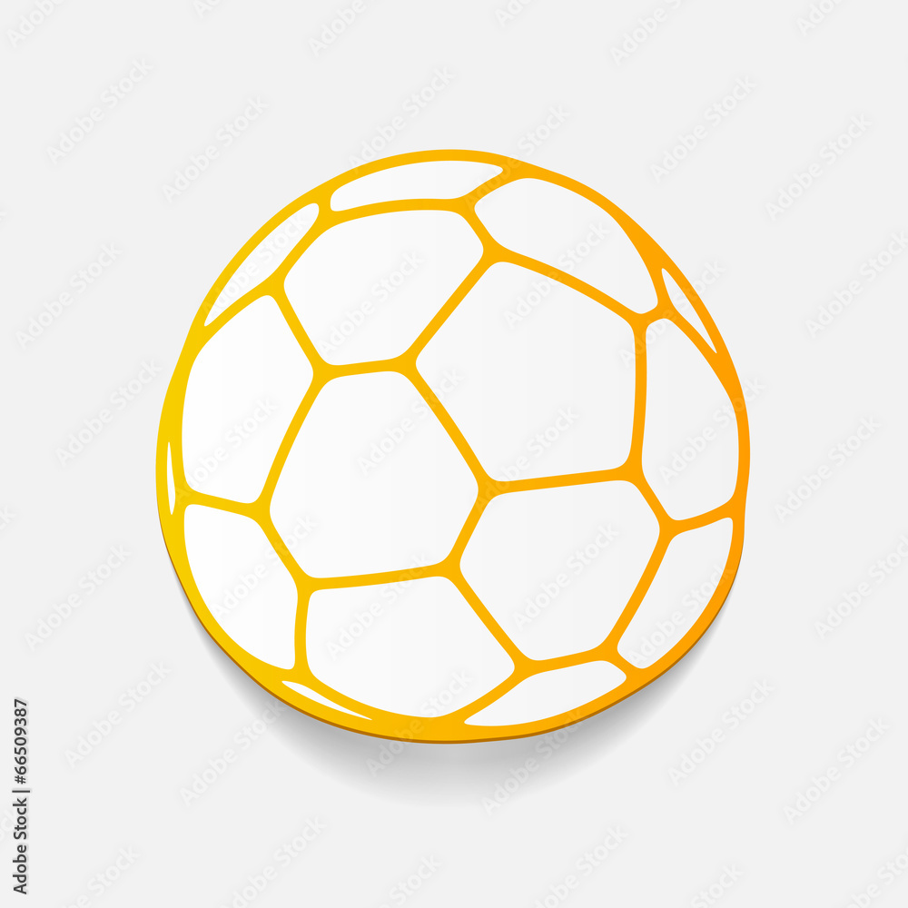 Obraz premium realistic design element: ball