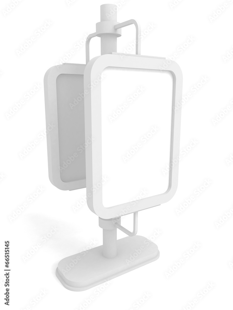 blank street display advertising stand blank street display advertising stand