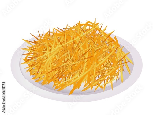 Thai Sweetmeat Made of Fried Sweet Potatoes