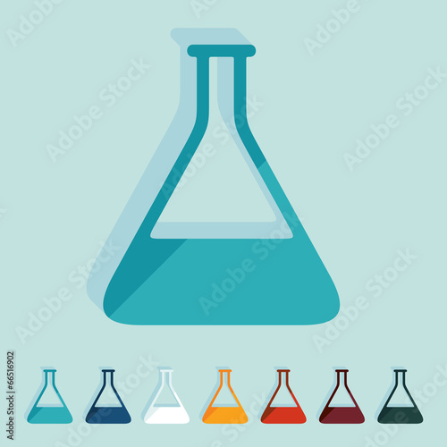 Flat design: medicine