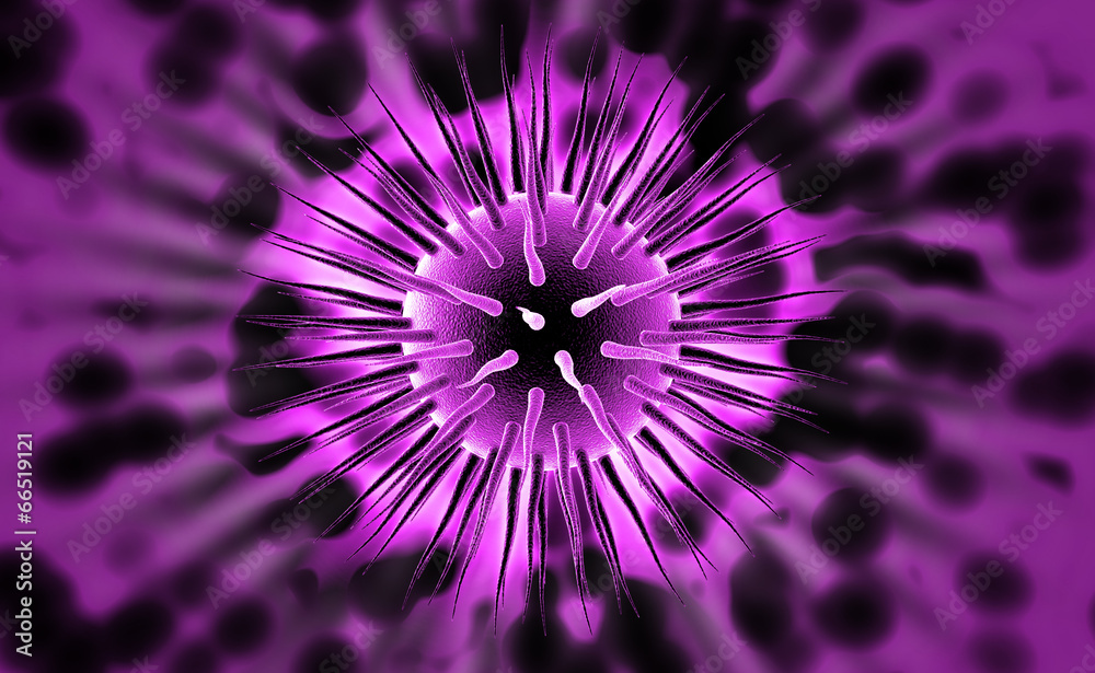 Obraz premium hi virus