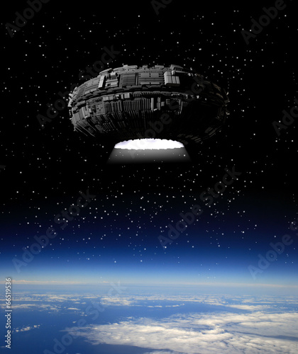 Alien Spaceship #66519536