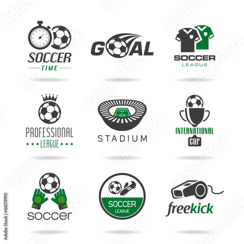 Soccer icon set - 2