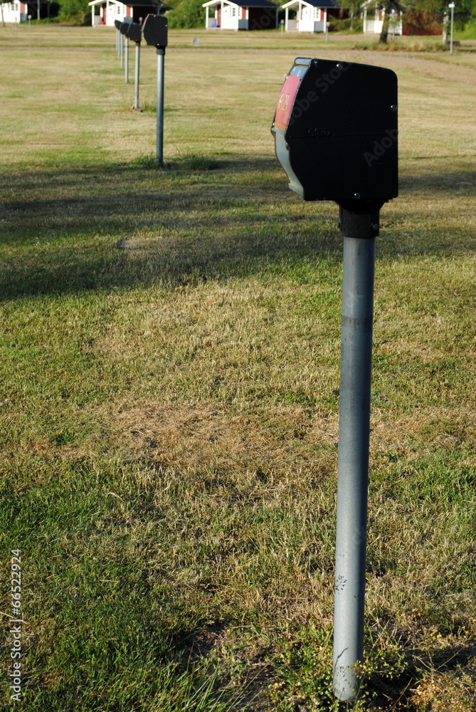 Stromversorgung auf dem Campingplatz Stromversorgung auf dem Campingplatz