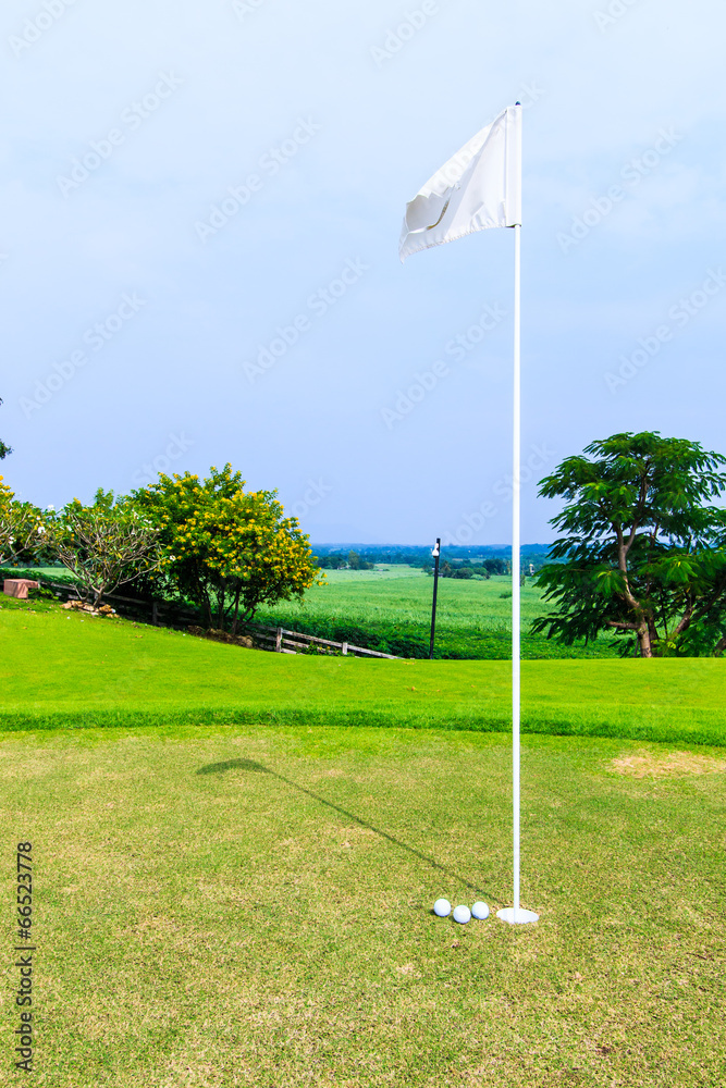 Obraz premium Golf course