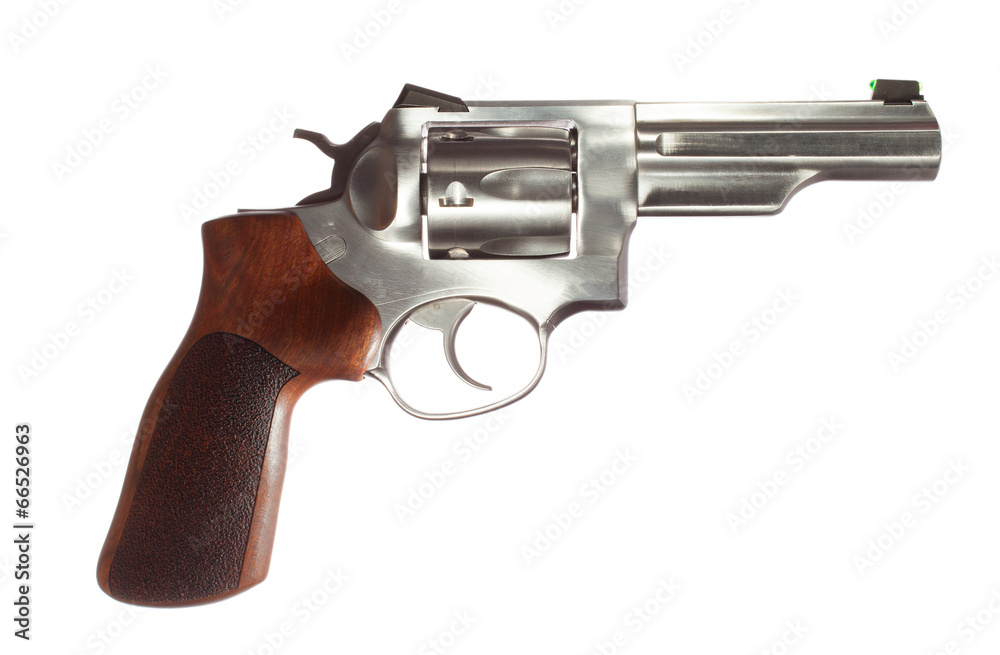 Stainless revolver