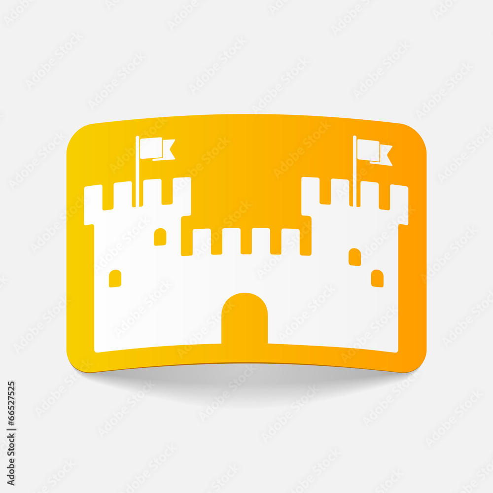 realistic design element: fortress realistic design element: fortress