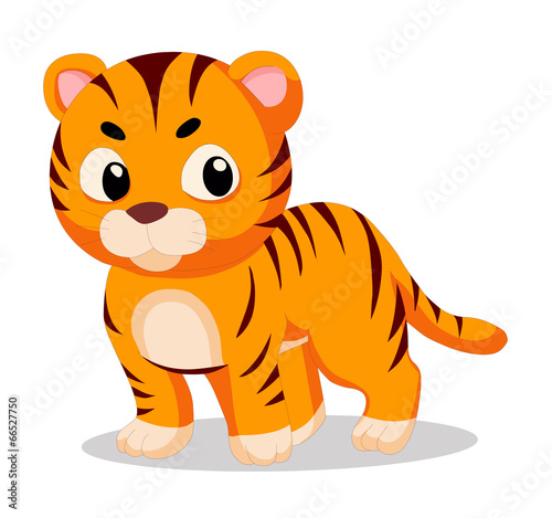 Illustration of cute tiger