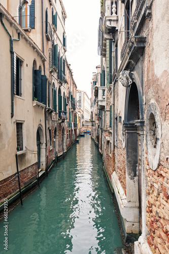 Typical canal of Venice, Italy. © pio3