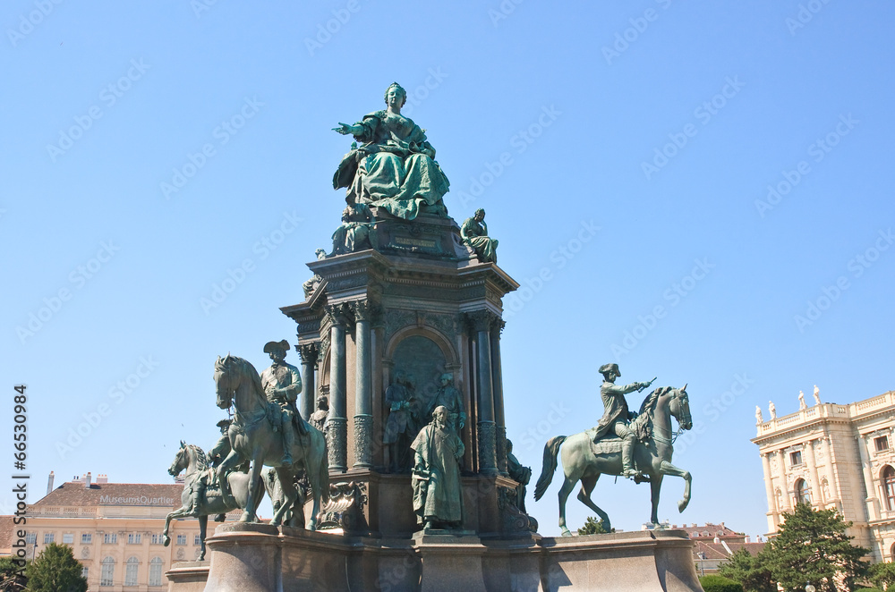 Monument to Maria Theresa. Vienna. Austria
