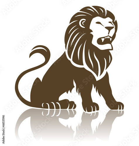 Fototapeta Naklejka Na Ścianę i Meble -  lion illustration