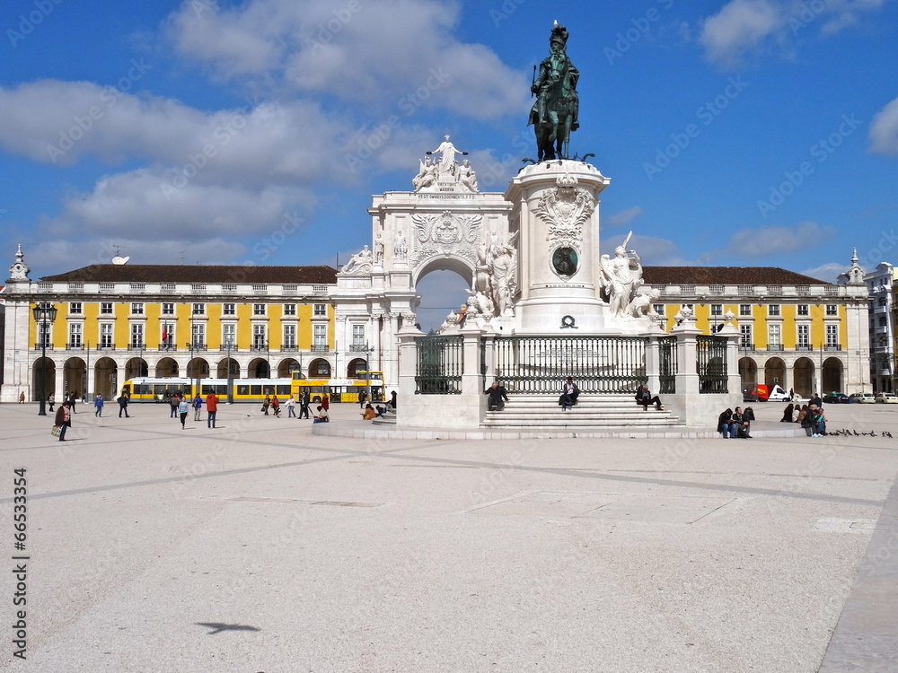 Praça do Comércio - Lisbonne - Portugal