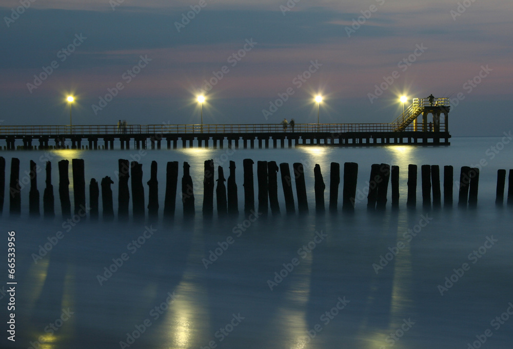 Obraz premium sea sunset