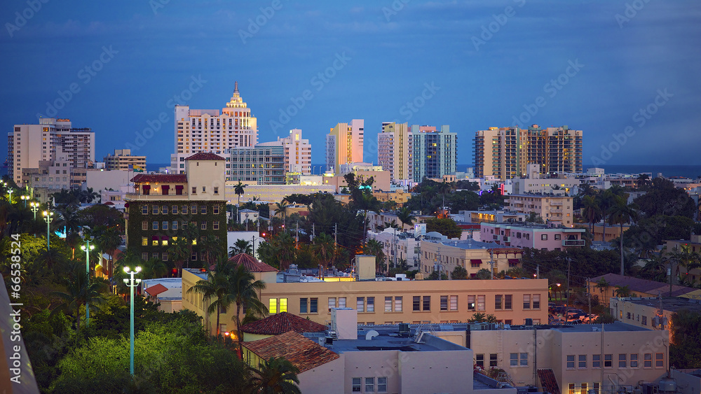 Miami South Beach Twilight
