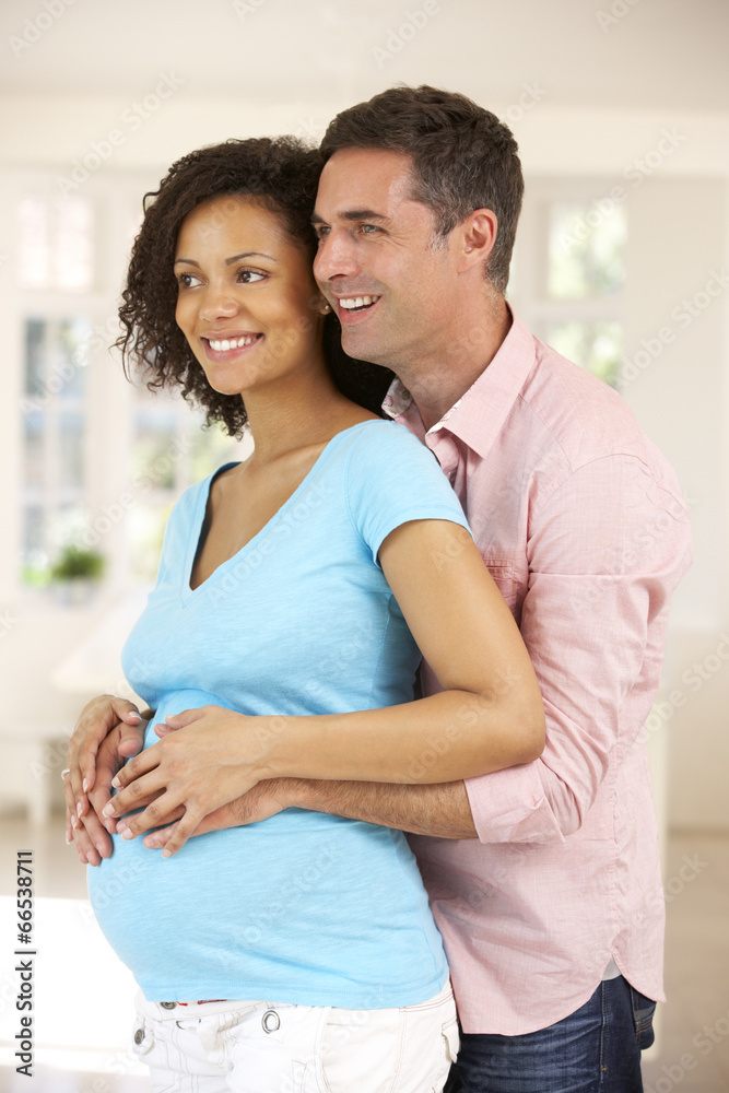 Fototapeta premium Couple expecting baby