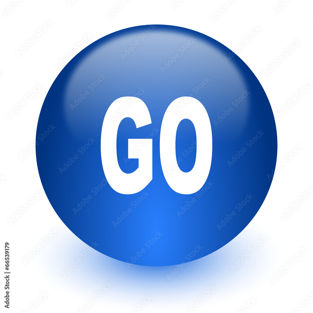 go computer icon on white background go computer icon on white background