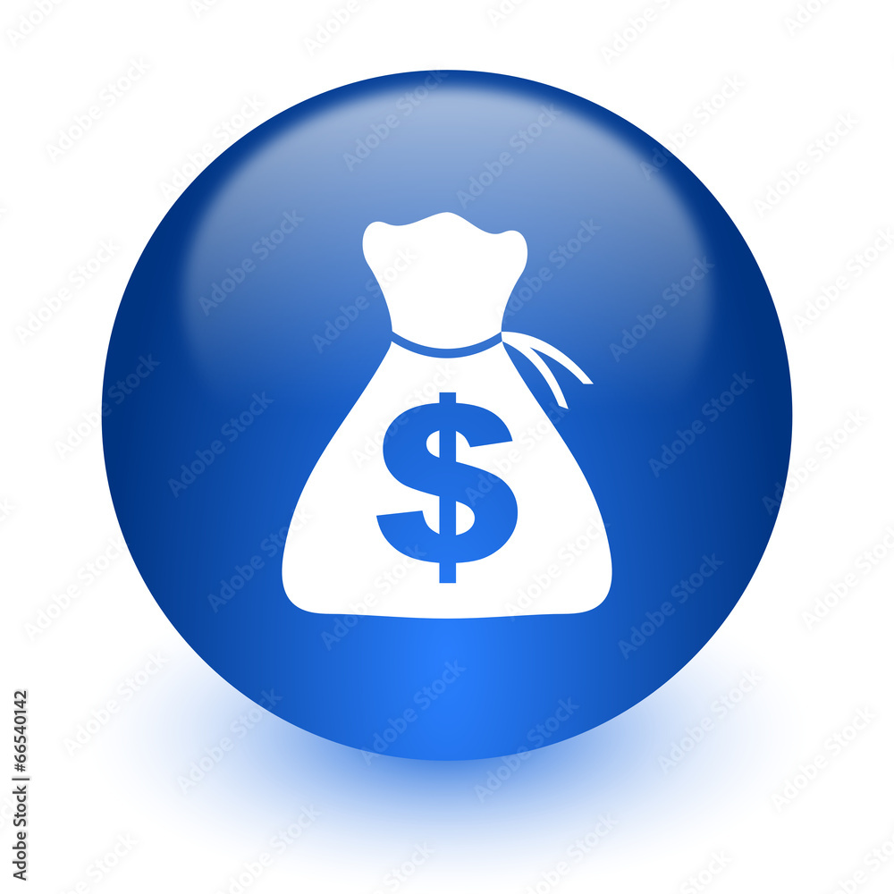 money computer icon on white background money computer icon on white background