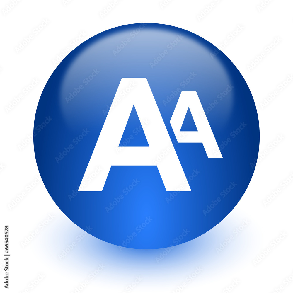 alphabet computer icon on white background alphabet computer icon on white background