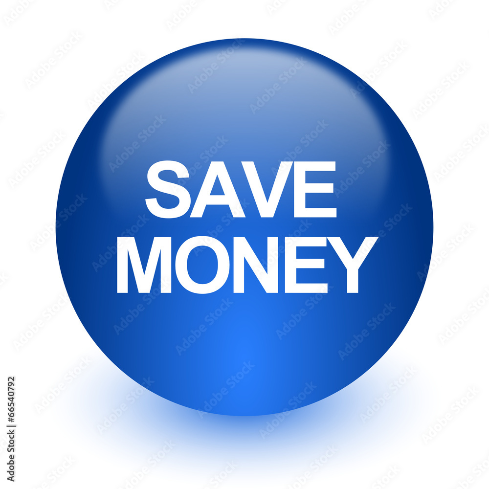 save money computer icon on white background save money computer icon on white background