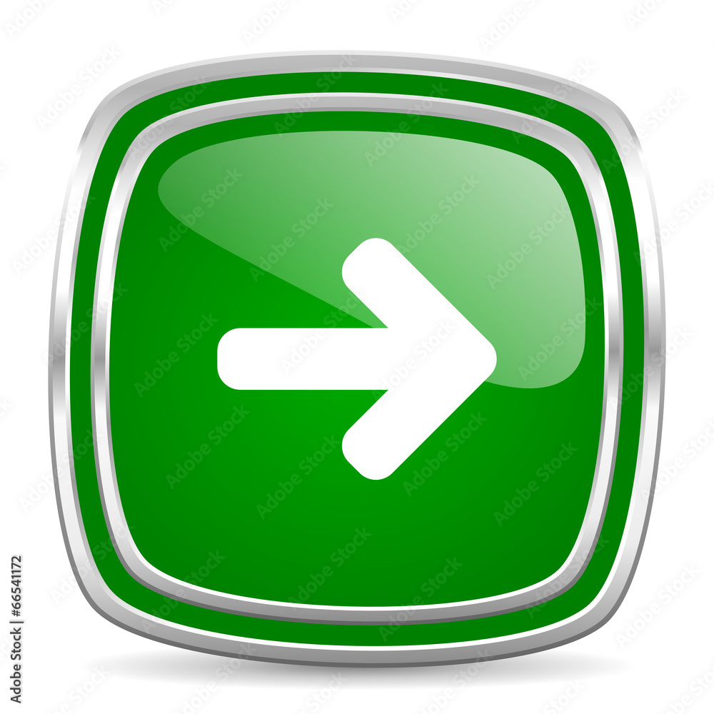 right arrow glossy computer icon on white background right arrow glossy computer icon on white background