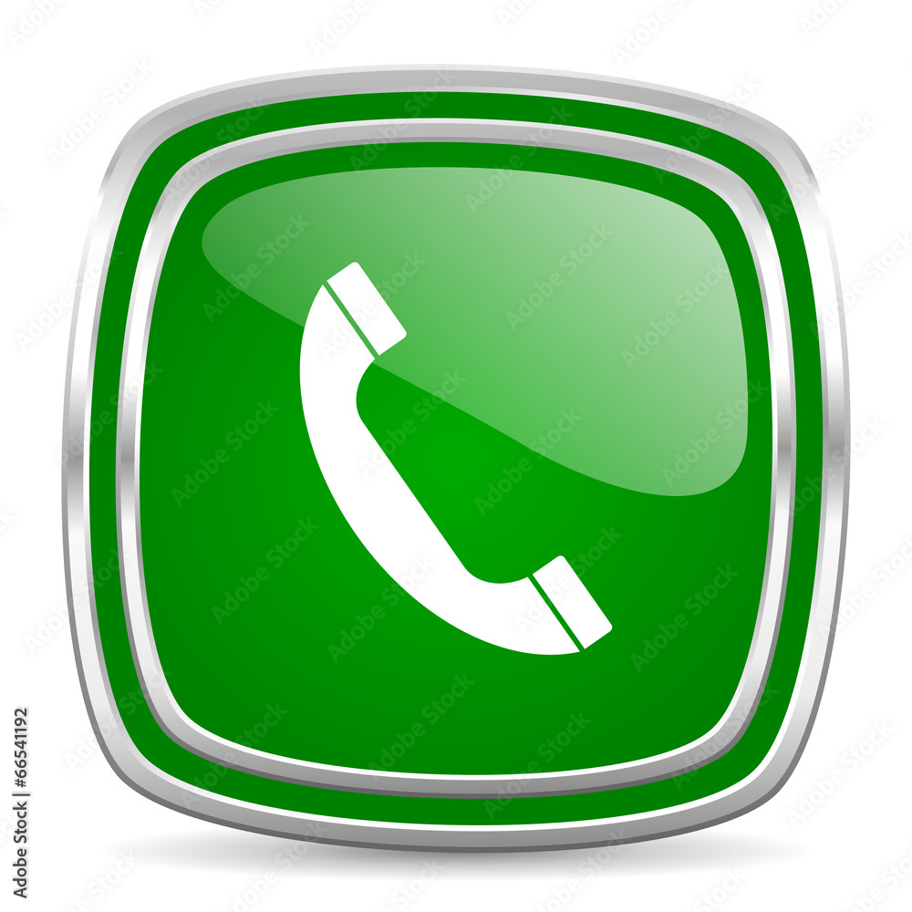 phone glossy computer icon on white background phone glossy computer icon on white background