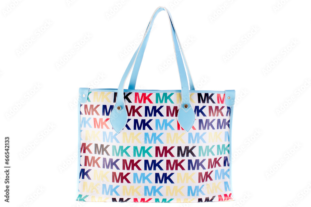 Painted textile purse Painted textile purse