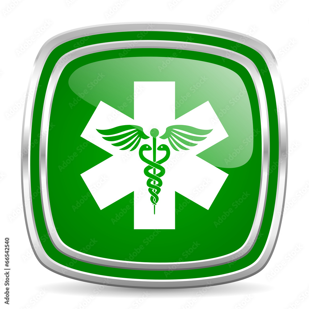 emergency glossy computer icon on white background emergency glossy computer icon on white background