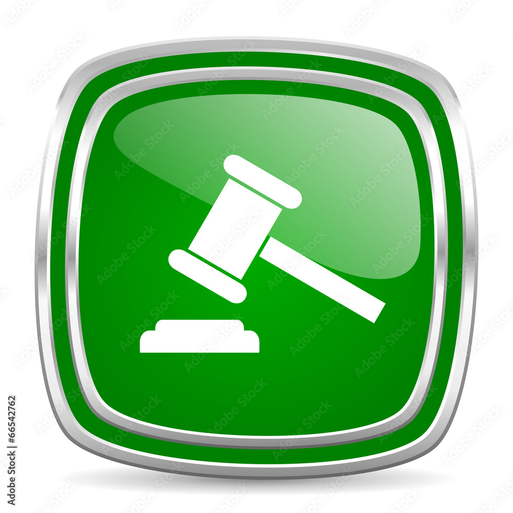 auction glossy computer icon on white background auction glossy computer icon on white background