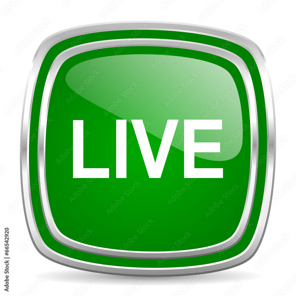 live glossy computer icon on white background live glossy computer icon on white background