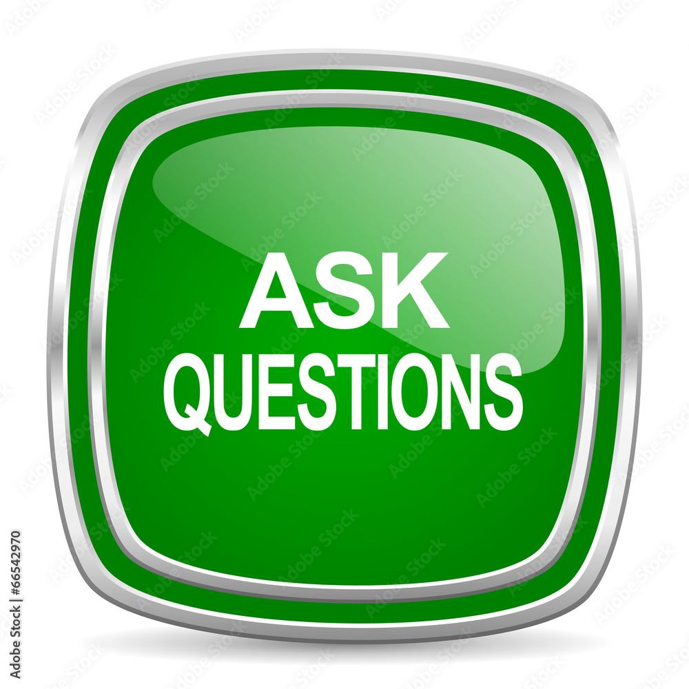 ask questions glossy computer icon on white background ask questions glossy computer icon on white background