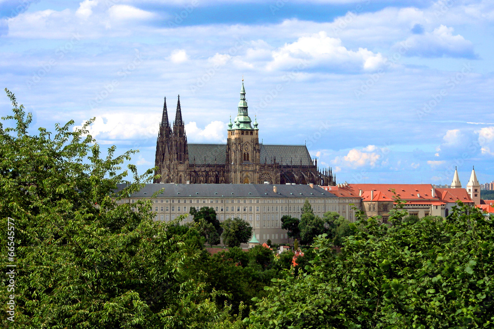 The Prague Castle in Czech republic