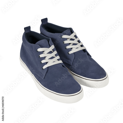 Sneakers isolated with path