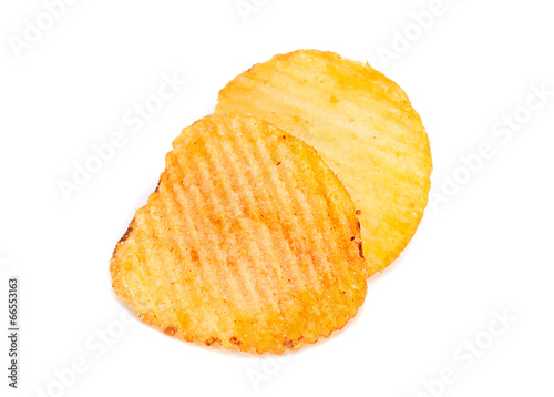 Ribbed potatoes snack