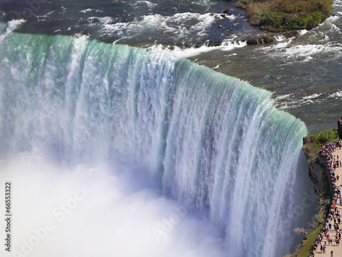 Horseshoe Falls Detail  Niagara  Canada