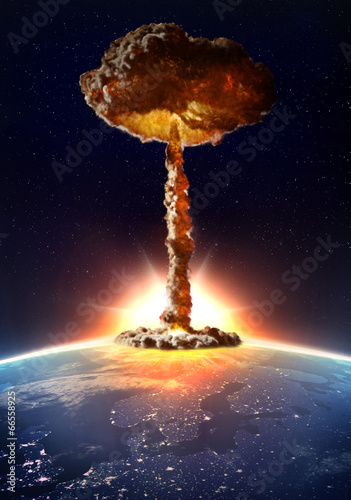 Nuclear bomb detonation