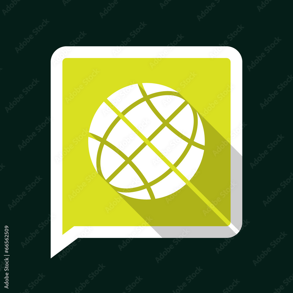 Minimal Globe Icon Minimal Globe Icon