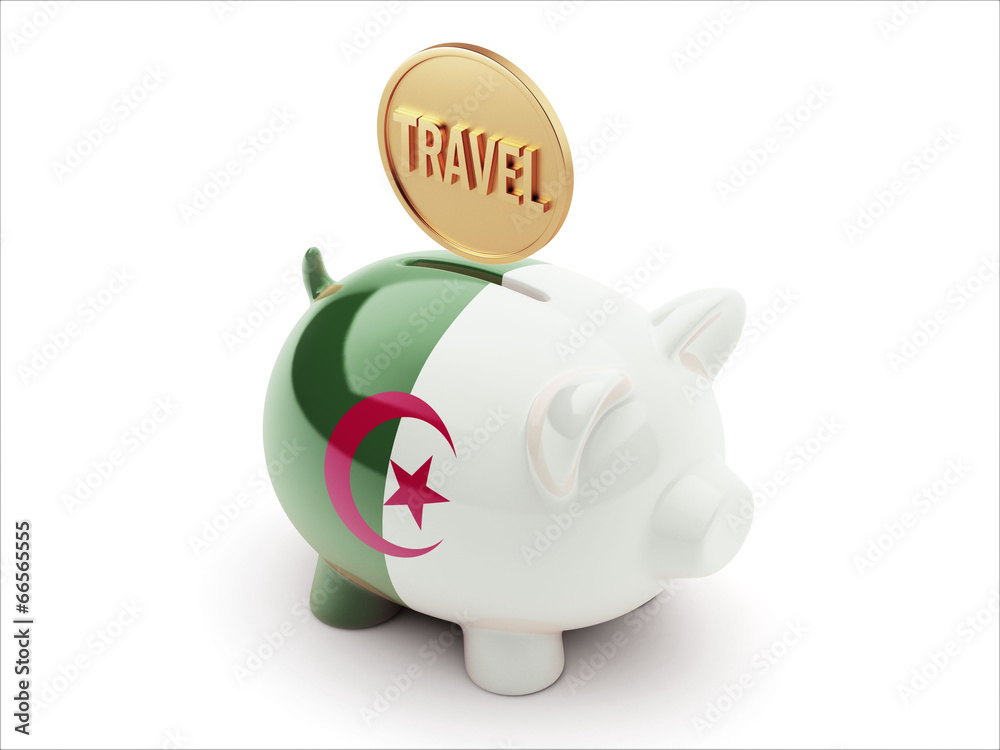 Algeria Travel Concept Piggy Concept Algeria Travel Concept Piggy Concept