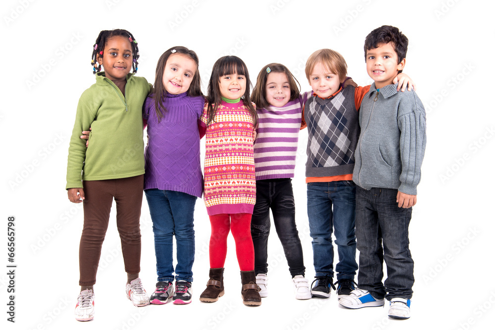 Fototapeta premium Group of children