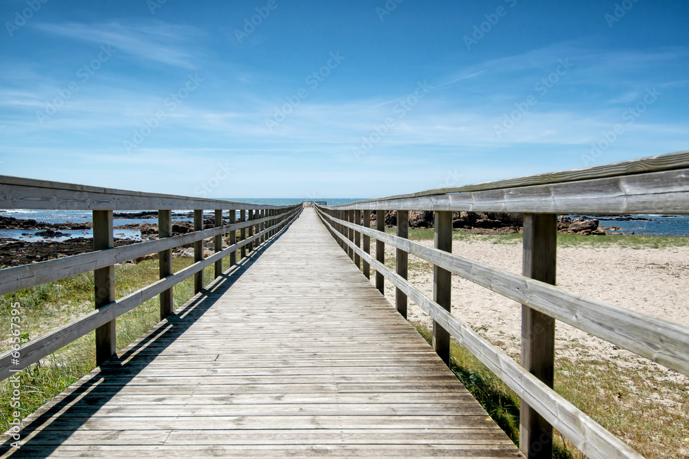 Naklejka premium Beach