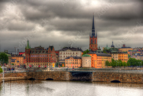 View of Stockholm sity center  Sweden