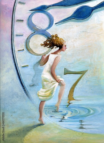 beauty dawn surreal time