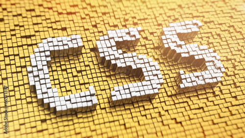 Pixelated CSS