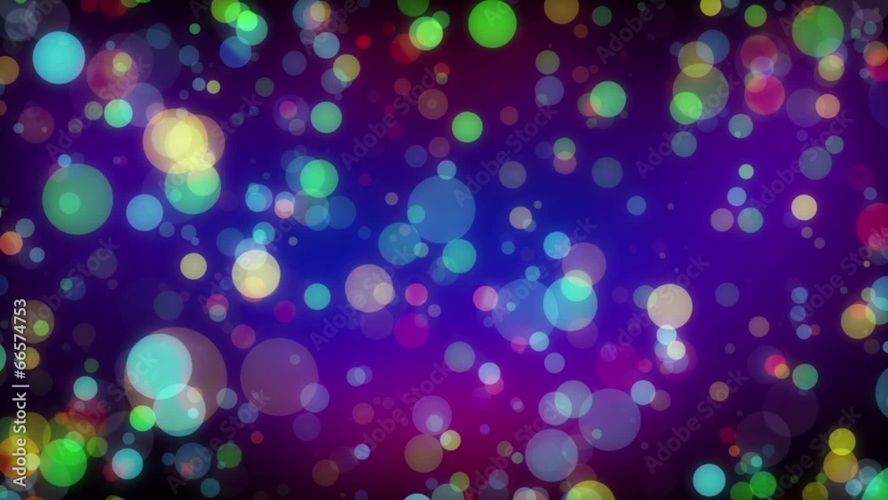 abstract loop motion background, multicolor particle element abstract loop motion background, multicolor particle element